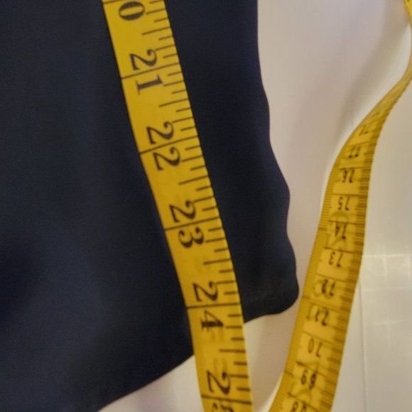 Banana Republic Blue Top Striped Button Down Shirt SP - Picture 10 of 10